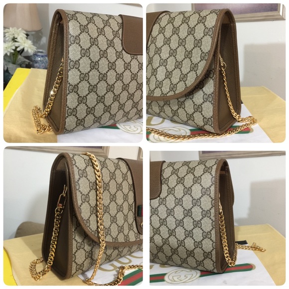 ❌❌GUCCI GG PATTERN CLUTCH/SHOULDER BAG 💼 - Picture 8 of 8